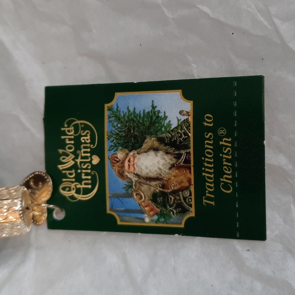 Sheltie Pet Dog Puppy Animal Old World Christmas Glass Ornament Breeder NWT - Picture 6 of 6